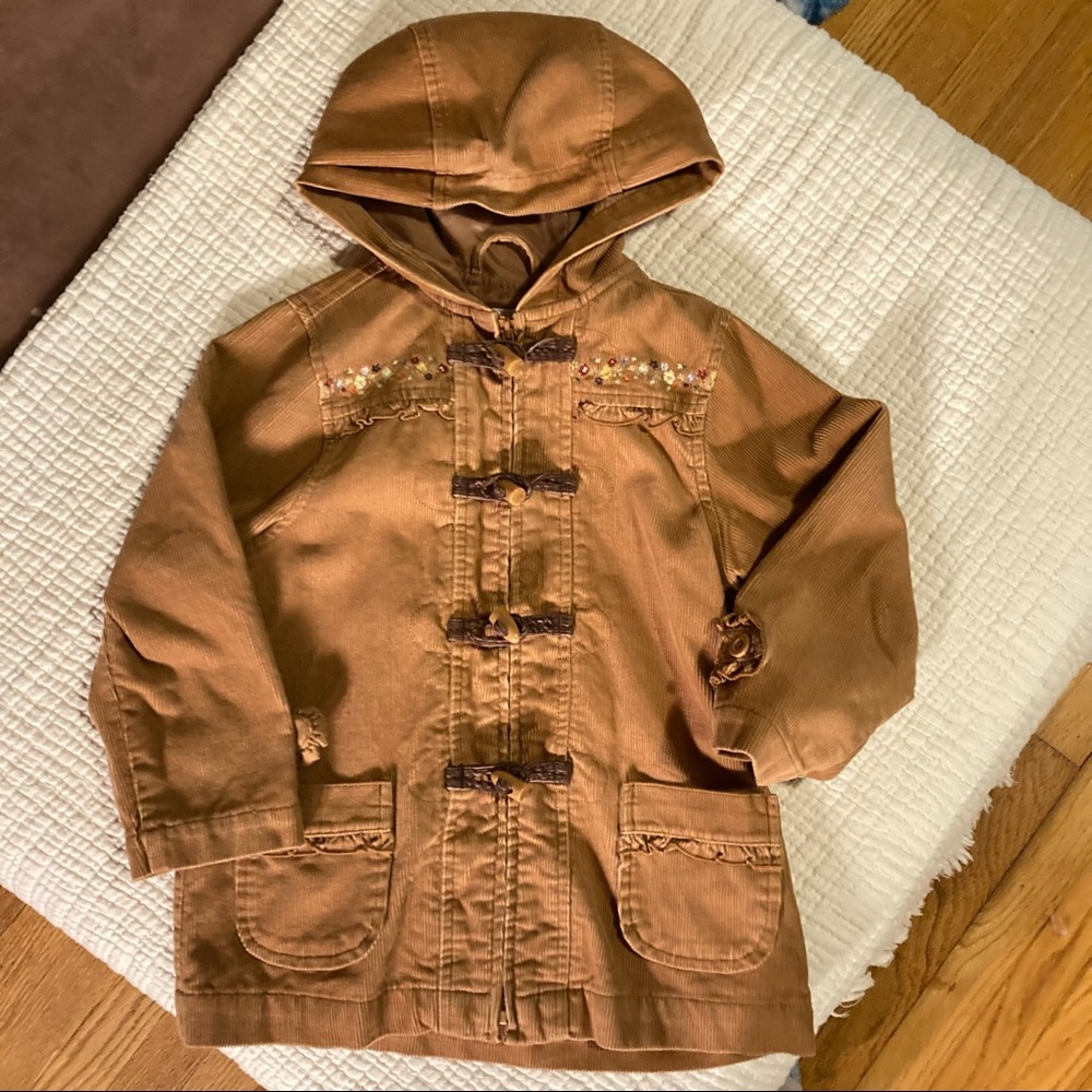 Gymboree “Autumn Highlands” Corduroy Coat, size 4